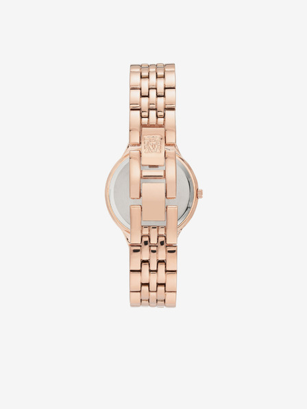 Anne Klein Anne Klein Uhren- und Kettenset in Roségold