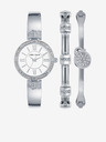 Anne Klein Armbanduhr und Armband-Set in Silber Anne Klein