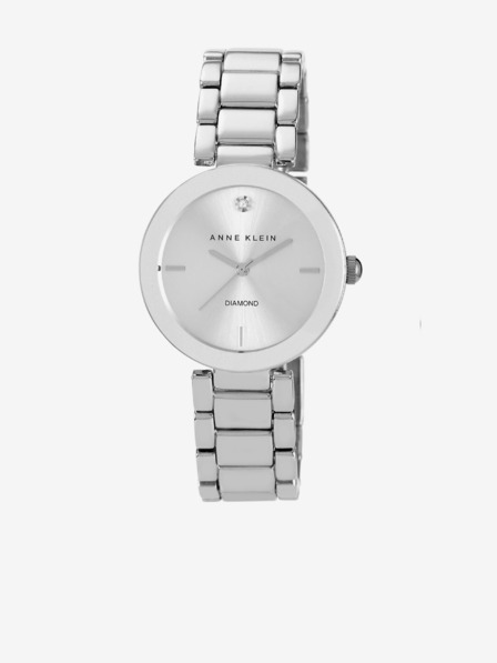 Anne Klein Silberne Damenuhr Anne Klein