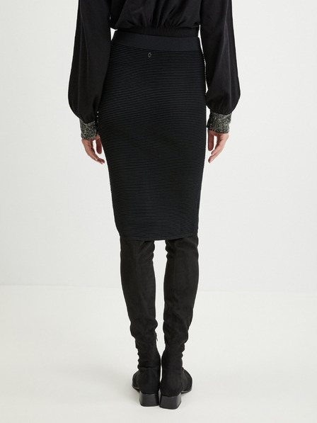 Guess Guess Colette Schwarz Damen Ärmelloser Rock