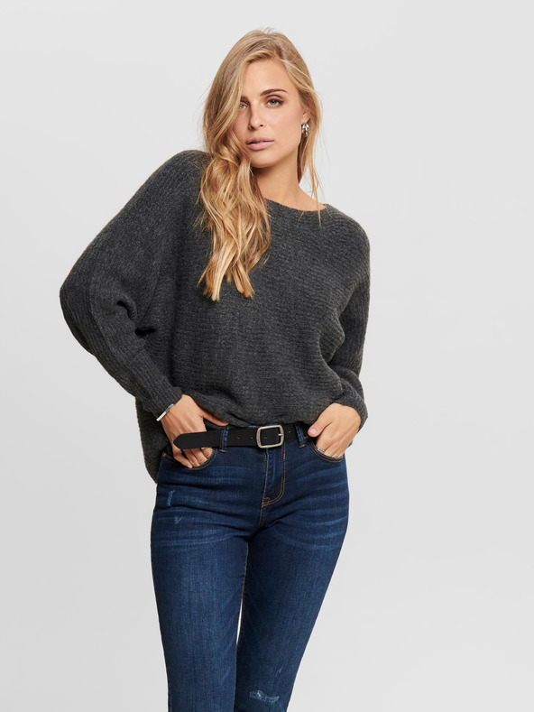 ONLY Dunkelgrauer Pullover ONLY Daniella