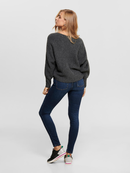 ONLY Dunkelgrauer Pullover ONLY Daniella