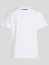Karl Lagerfeld Weißes Damen-T-Shirt KARL LAGERFELD Archiv