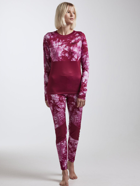 Tenson Damen Funktions-Langarmshirt COLOURWEAR Shelter LS Jersey W rosa batik
