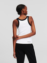 Karl Lagerfeld Weißes Damen-Tank-Top KARL LAGERFELD Mode