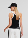Karl Lagerfeld Schwarzes Damen-Tank-Top KARL LAGERFELD Fashion