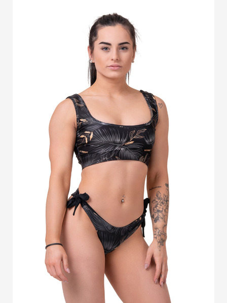 Nebbia Bikini Active Black - Bralette 554 S,vulkanschwarz