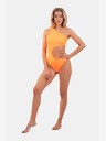 Nebbia Orangefarbener asymmetrischer Ein-Schulter-Monokini 458
