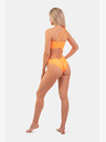 Nebbia Orangefarbener asymmetrischer Ein-Schulter-Monokini 458