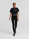 Karl Lagerfeld Schwarz Damen Leggings KARL LAGERFELD Logo