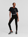 Karl Lagerfeld Schwarz Damen Leggings KARL LAGERFELD Logo