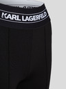 Karl Lagerfeld Schwarz Damen Leggings KARL LAGERFELD Logo