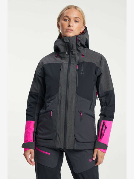 Tenson Damen Skitouren Membran-Jacke TENSON Touring Shell Jacket W dunkelgrau