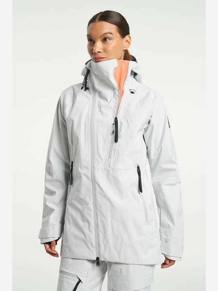 Tenson Damen Ski- und Skialpin-Membranjacke TENSON Shibui Shell Jacket W hellgrau