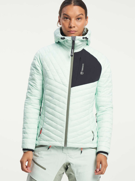Tenson Damen Skitouren Isolierte Jacke TENSON Touring Puffer Jacket W hellgrün