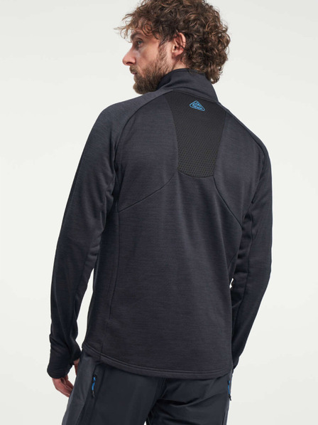 Tenson Herren Funktionskapuzenpullover TENSON Touring Midlayer M schwarz