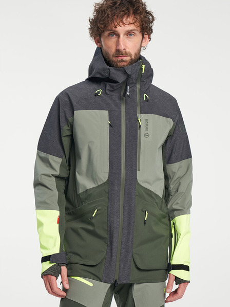 Tenson Herren Skialp Membranjacke TENSON Touring Shell Jacket M dunkelgrün