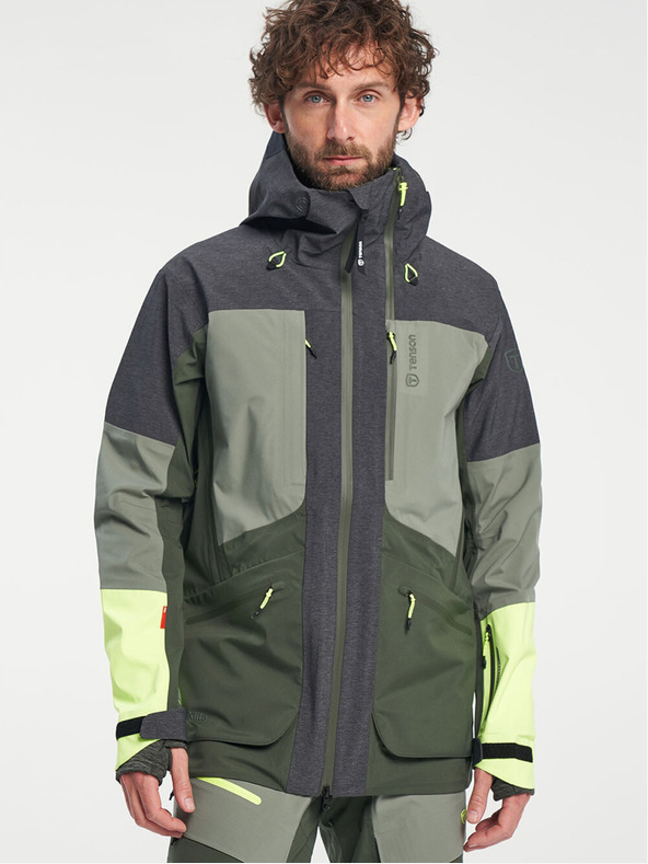 Tenson Herren Skialp Membranjacke TENSON Touring Shell Jacket M dunkelgrün