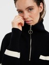 Vero Moda Cremefarbener und schwarz gestreifter Pullover VERO MODA Saba