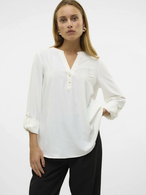 Vero Moda Weiße Bluse Vero Moda Ani
