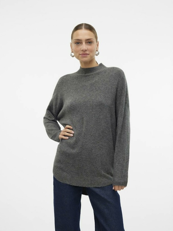 Vero Moda Grauer Damenpullover Vero Moda Plaza