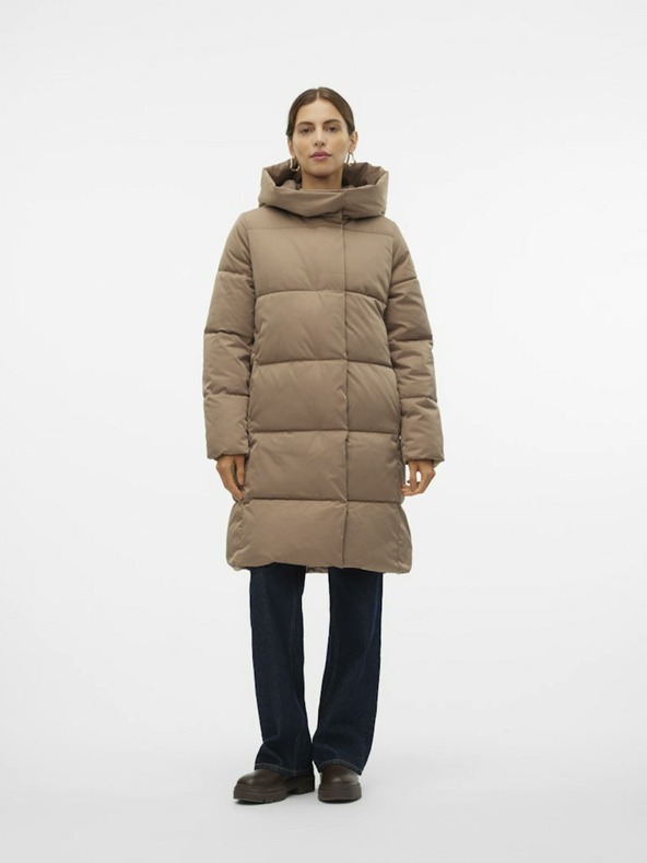 Vero Moda Brauner Steppmantel für Damen Vero Moda Stella