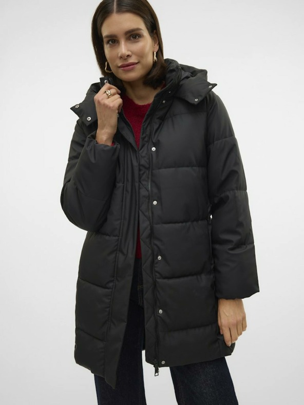 Vero Moda Schwarzer Damen-Steppmantel Vero Moda Gretakylie