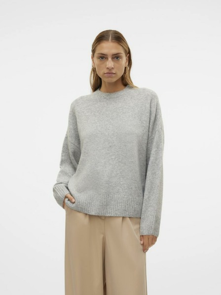 Vero Moda Hellgrauer Damenpullover Vero Moda Boom