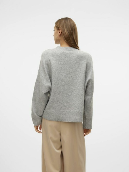 Vero Moda Hellgrauer Damenpullover Vero Moda Boom