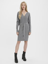 Vero Moda Graues Damen-Pullover-Kleid Vero Moda Hollyrem