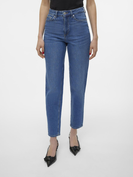 Vero Moda Blaue Damen-Jeans Vero Moda Tessa mit weiter Passform