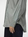 Vero Moda Weiß und grün gestreiftes Damenhemd Vero Moda Nora