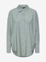 Vero Moda Weiß und grün gestreiftes Damenhemd Vero Moda Nora