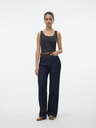 Vero Moda Dunkelgraues Vero Moda Lulu Damen-Tank-Top