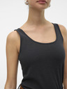 Vero Moda Dunkelgraues Vero Moda Lulu Damen-Tank-Top