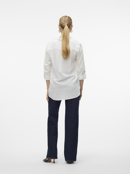 Vero Moda Weiße Damenbluse Vero Moda Bumpy