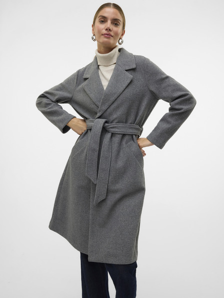 Vero Moda Grau Damen Vero Moda Fortuneaya Mantel