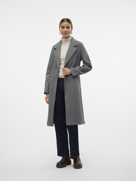 Vero Moda Grau Damen Vero Moda Fortuneaya Mantel