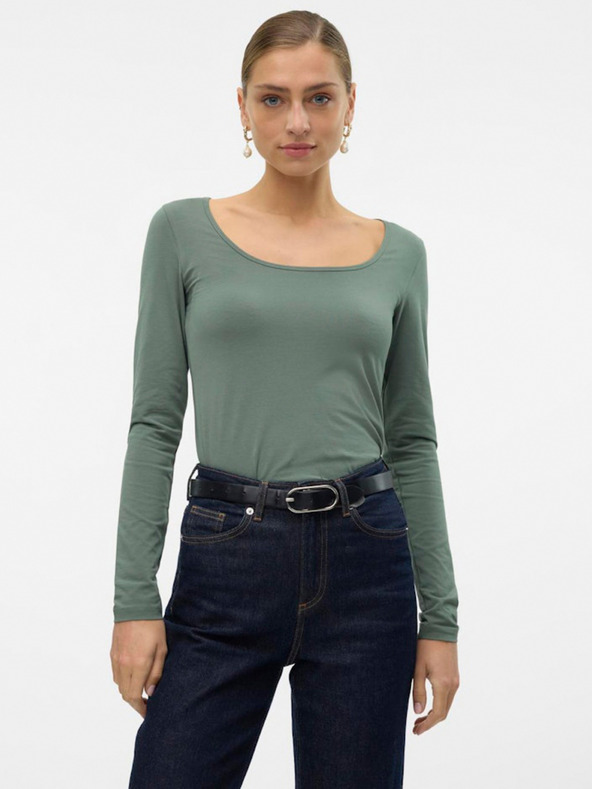 Vero Moda Grünes Damen-T-Shirt Vero Moda Lulu