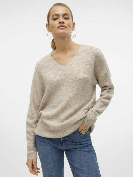 Vero Moda Damen Vero Moda Crewlefile Pullover