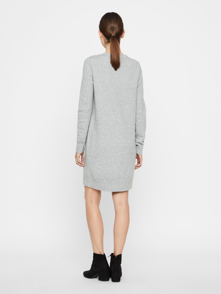 Vero Moda Hellgraues Pulloverkleid VERO MODA Doffy
