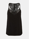 Vero Moda Schwarzes Top mit Spitze VERO MODA Ana