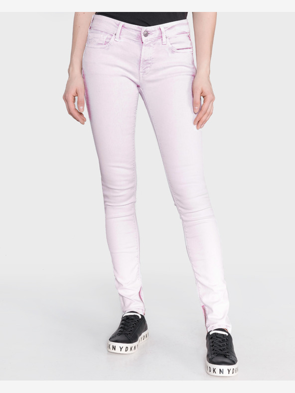 Replay Luz Jeans Rosa